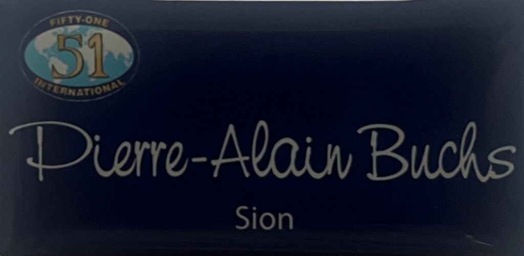 F231 - Club badge – PVC blauw